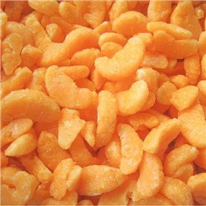 Zmrazené mandarinské segmenty